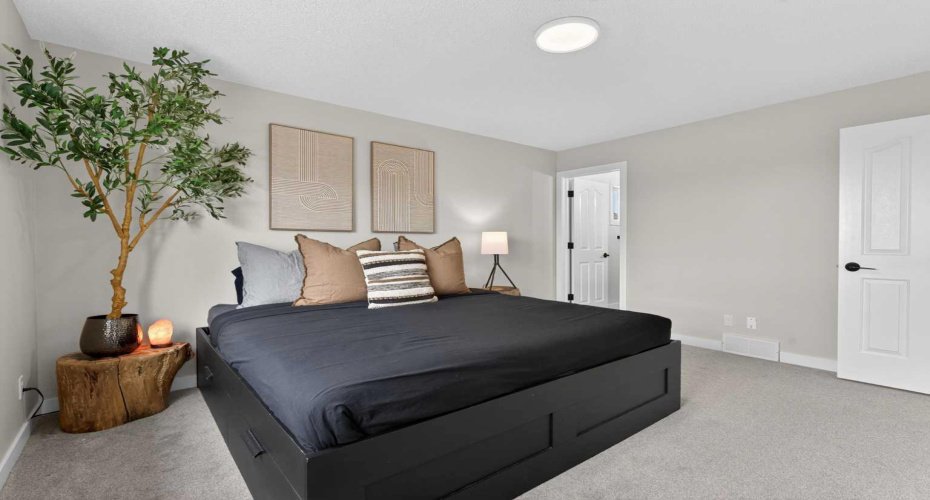 View from back window/walk-in closet to Ensuite Door