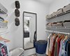 Walk-in Closet in Primary Bedroom