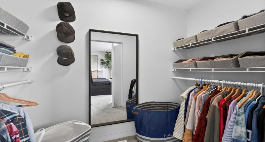 Walk-in Closet in Primary Bedroom