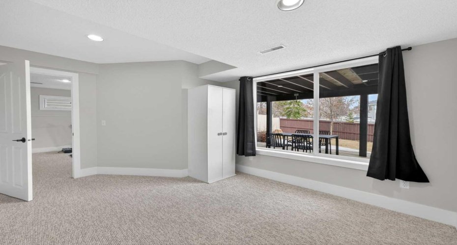 4th Bedroom with a Large Window