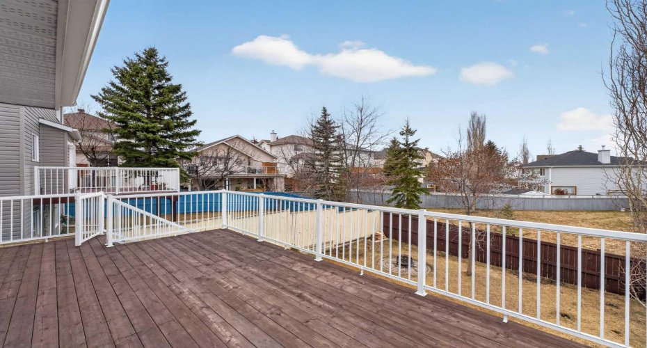 Upper Deck as it is with Stairs leading down