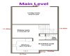 Main Level floorplan