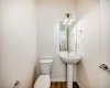 2pce powder room on main floor