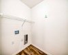 Upper floor laundry