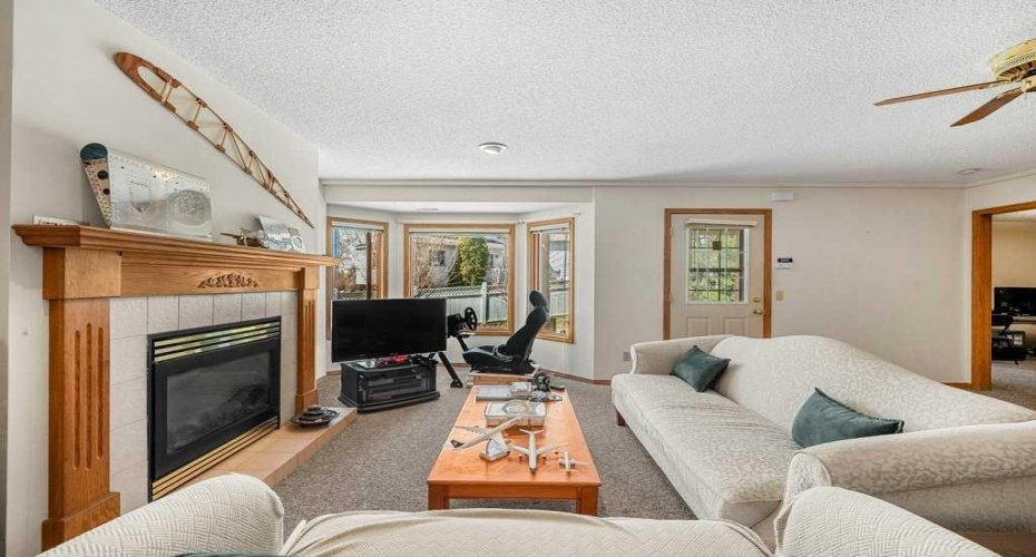 Bright walkout basement with lots of windows & separate entrance!