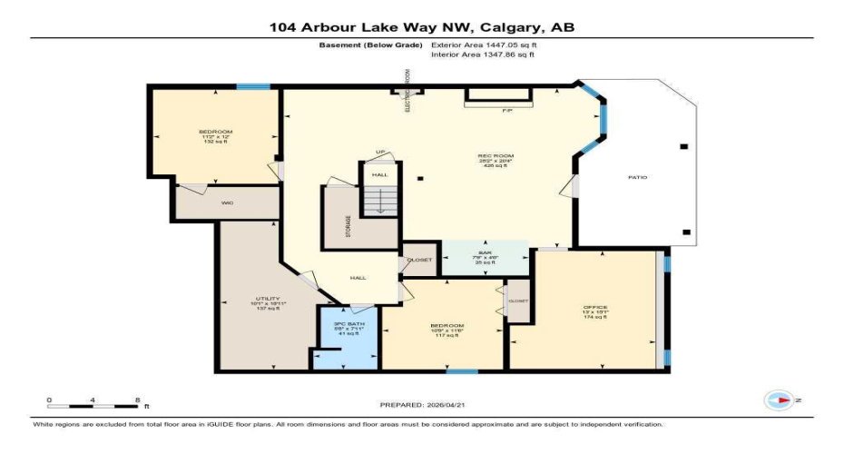 104 Arbour Lake Way, Calgary, Alberta T3G 3S8, 4 Bedrooms Bedrooms, ,3 BathroomsBathrooms,Residential,For Sale,Arbour Lake,A2304051