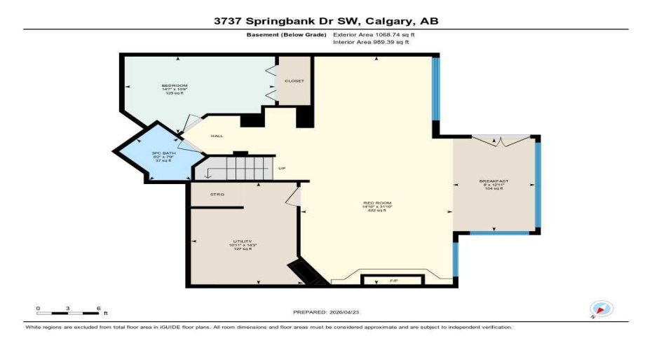 3737 Springbank Drive, Calgary, Alberta T3H 4J7, 4 Bedrooms Bedrooms, ,4 BathroomsBathrooms,Residential,For Sale,Springbank,A2304093