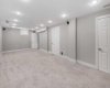 Lower level family room.