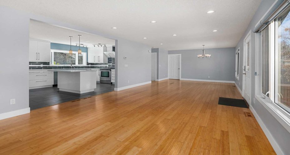 Gorgeous bamboo floors.