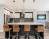 Upgraded Kitchen/white quartz countertops, stylish backsplash