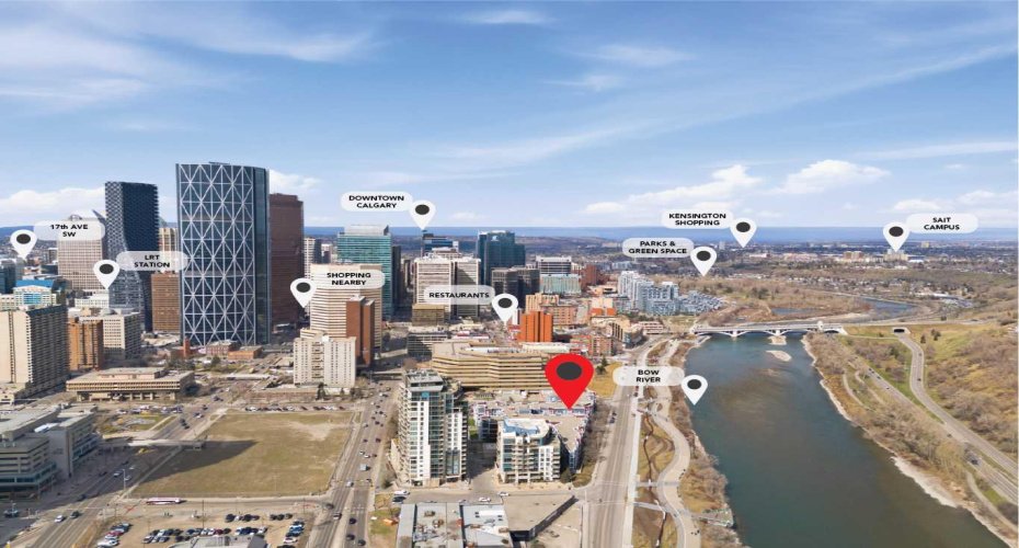 333 Riverfront Avenue, Calgary, Alberta T2G 5R1, 1 Bedroom Bedrooms, ,1 BathroomBathrooms,Residential,For Sale,Riverfront,A2304592