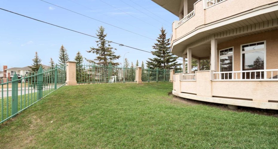 View of patio.