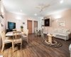 Social/recreation room on second floor, kitchenette, bathroom, dart board and more.