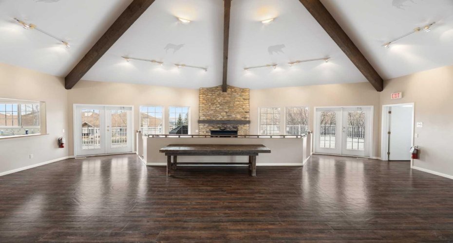 Clubhouse, events, meetings, parties.