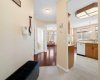 Entrance to living area.