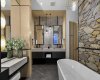 Your dream primary ensuite oasis featuring in-floor heating!