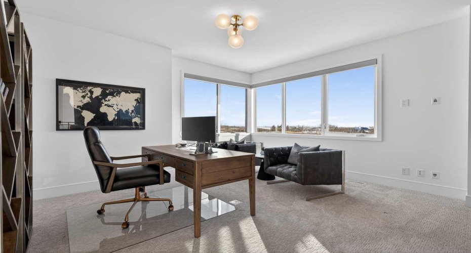 Upper level executive style office.
