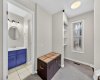 Second level landing and full bathroom