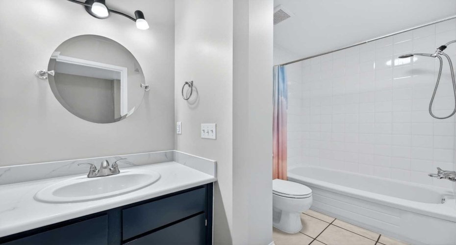 Four piece main bathroom