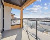 Enjoy mountain view from the second balcony.