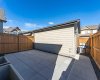 Rear patio