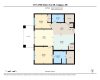 Floor plan illustrating a well-designed 2-bedroom, 2-bathroom layout.