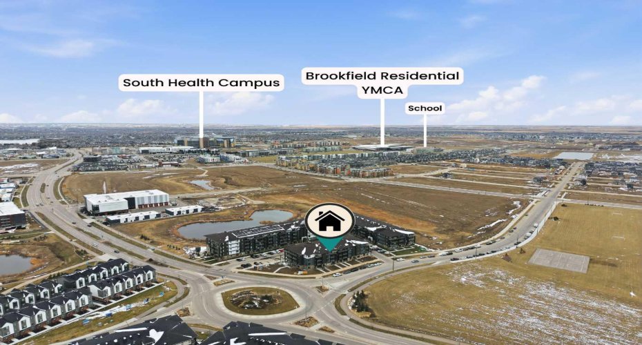 Prime location in Seton—close to shopping, dining, South Health Campus, and major routes including Stoney Trail.