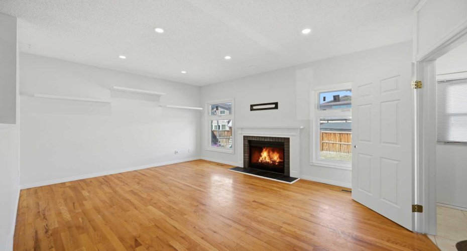 Wood Burning Fireplace