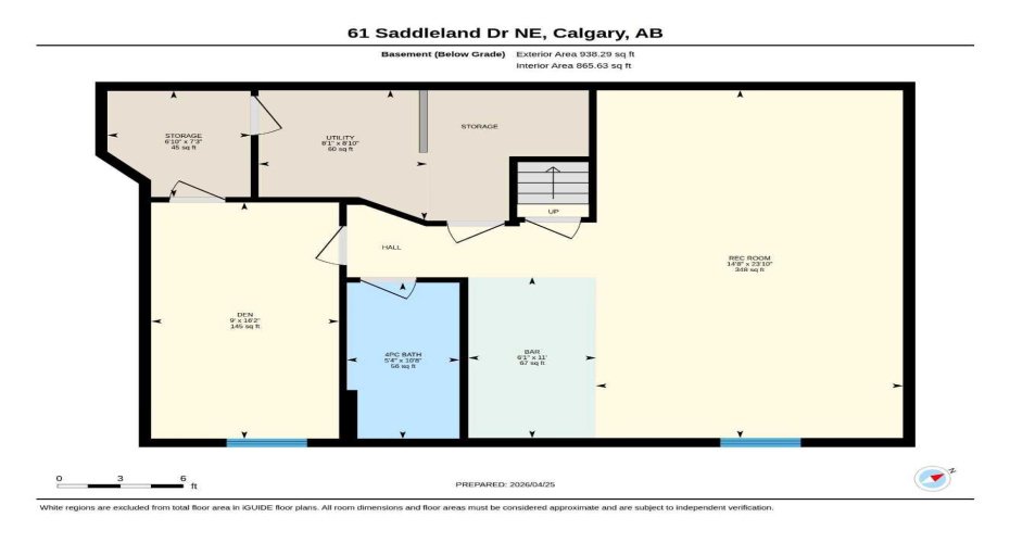 61 Saddleland Drive, Calgary, Alberta T3J 5J3, 4 Bedrooms Bedrooms, ,4 BathroomsBathrooms,Residential,For Sale,Saddleland,A2306031