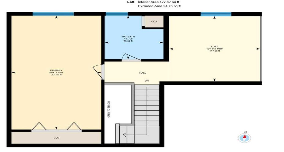 Upper Floor Plan