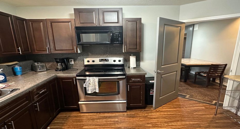 basement kitchenette