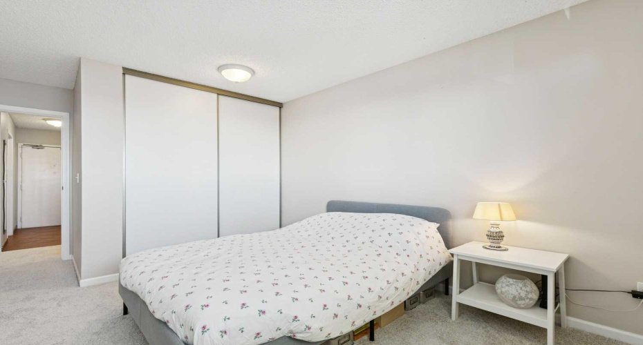Large closet in the first bedroom.