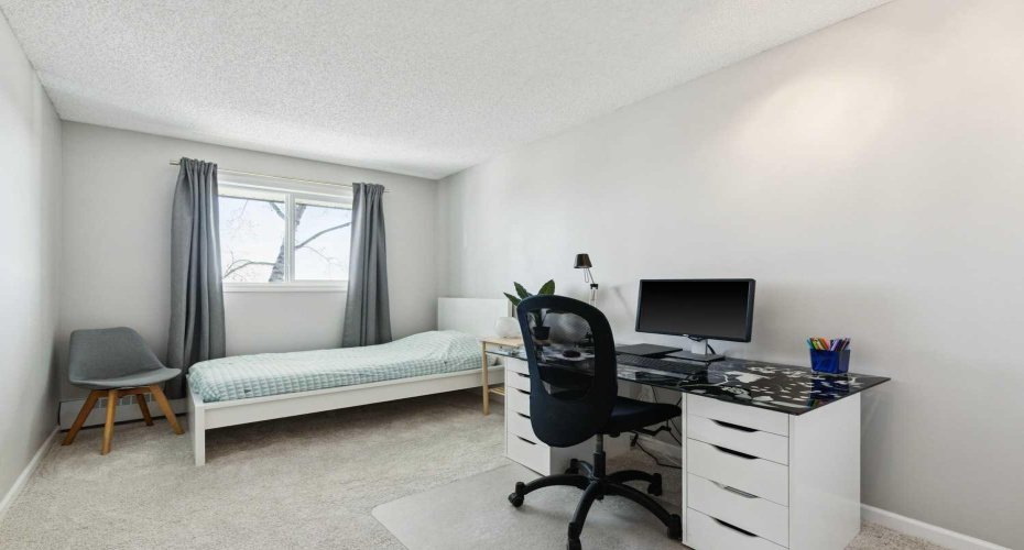 Second of two bedrooms, also comes with a large closet.