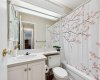 4 piece bathroom.