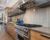 Professional kitchen setup