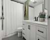 Full Bathroom - ensuite style through the primary closet.