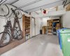 Attached Garage with additional storage space
