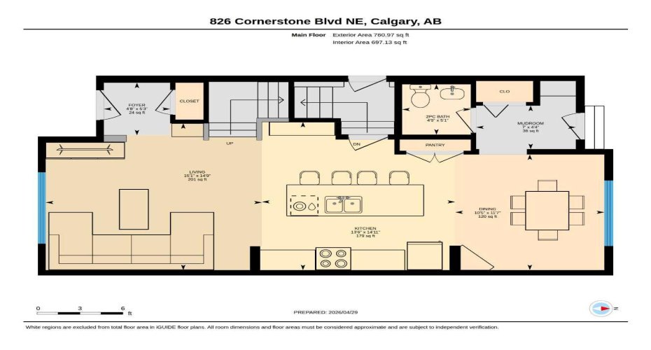 826 Cornerstone Boulevard, Calgary, Alberta T3N 1J4, 3 Bedrooms Bedrooms, ,3 BathroomsBathrooms,Residential,For Sale,Cornerstone,A2305009