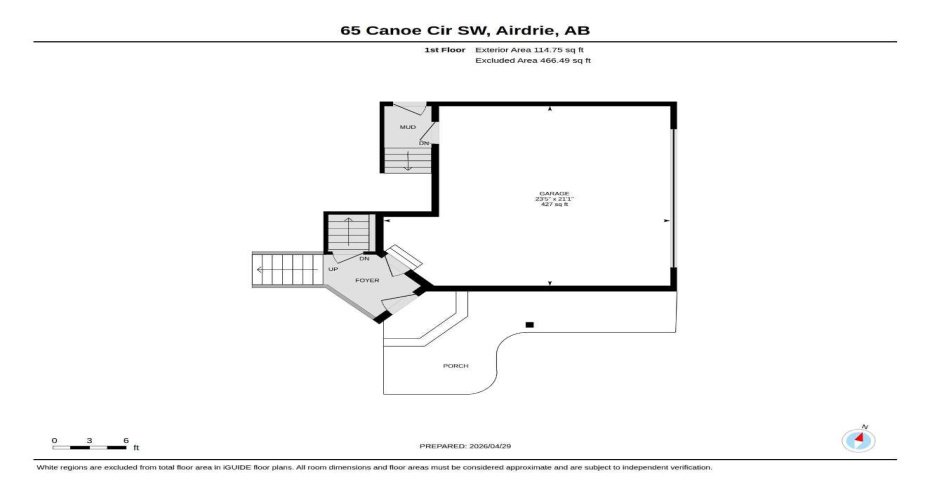 65 Canoe Circle, Airdrie, Alberta T4B 2L6, 5 Bedrooms Bedrooms, ,3 BathroomsBathrooms,Residential,For Sale,Canoe,A2305023