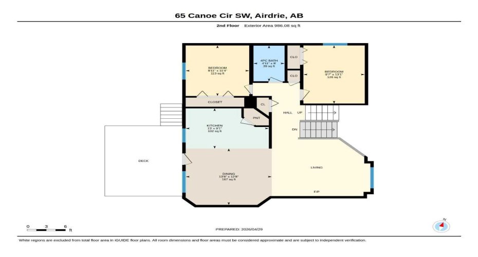 65 Canoe Circle, Airdrie, Alberta T4B 2L6, 5 Bedrooms Bedrooms, ,3 BathroomsBathrooms,Residential,For Sale,Canoe,A2305023