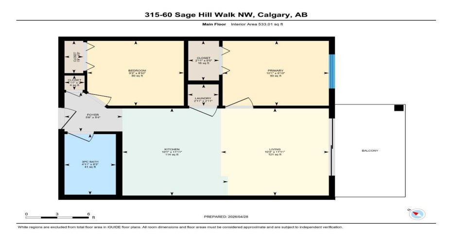 60 Sage Hill Walk, Calgary, Alberta T3R 2H5, 2 Bedrooms Bedrooms, ,1 BathroomBathrooms,Residential,For Sale,Sage Hill,A2305261