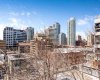 Enjoy downtown views from the unit.