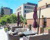 Outdoor terrace with gas BBQs, fire tables, & plenty of seating.