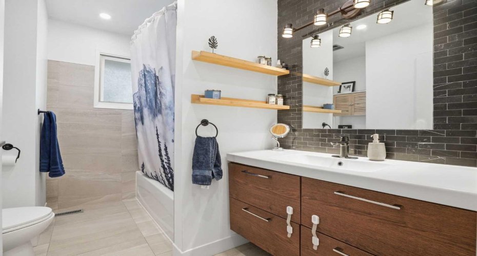 Main floor bathroom