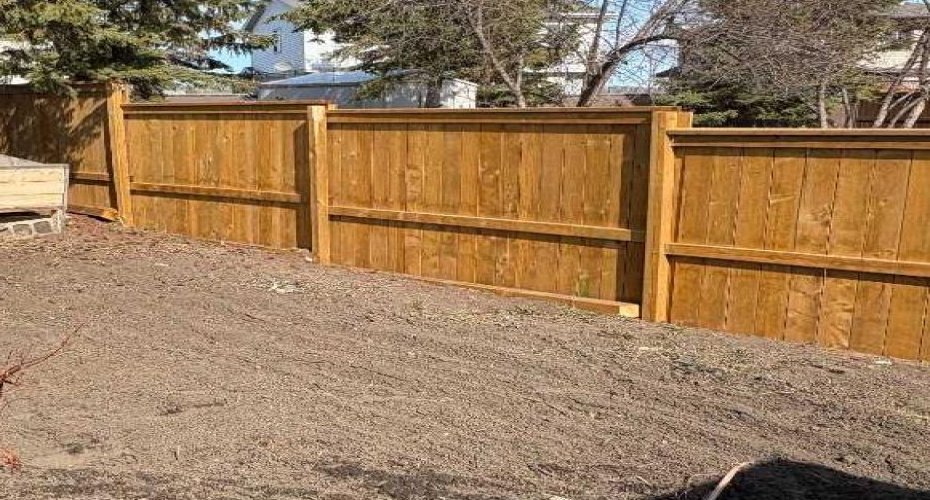 New fence