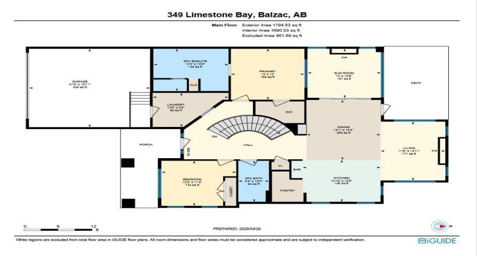 349 Limestone Bay, Balzac, Alberta T4B 5T5, 2 Bedrooms Bedrooms, ,2 BathroomsBathrooms,Residential,For Sale,Limestone,A2305562