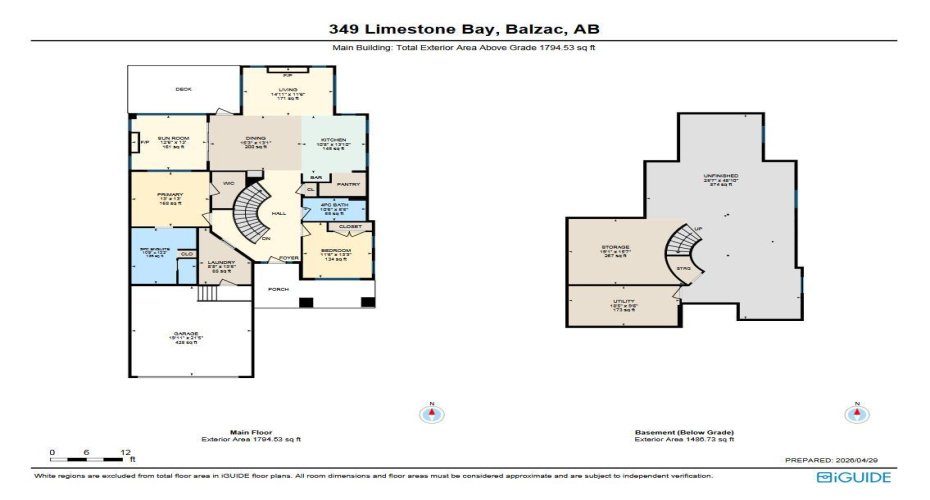 349 Limestone Bay, Balzac, Alberta T4B 5T5, 2 Bedrooms Bedrooms, ,2 BathroomsBathrooms,Residential,For Sale,Limestone,A2305562