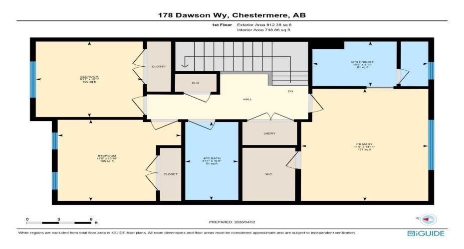 178 Dawson Way, Chestermere, Alberta T1X 2R8, 4 Bedrooms Bedrooms, ,4 BathroomsBathrooms,Residential,For Sale,Dawson,A2306737