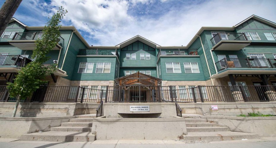 Front of building