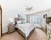 The primary bedroom will fit all of your furniture!